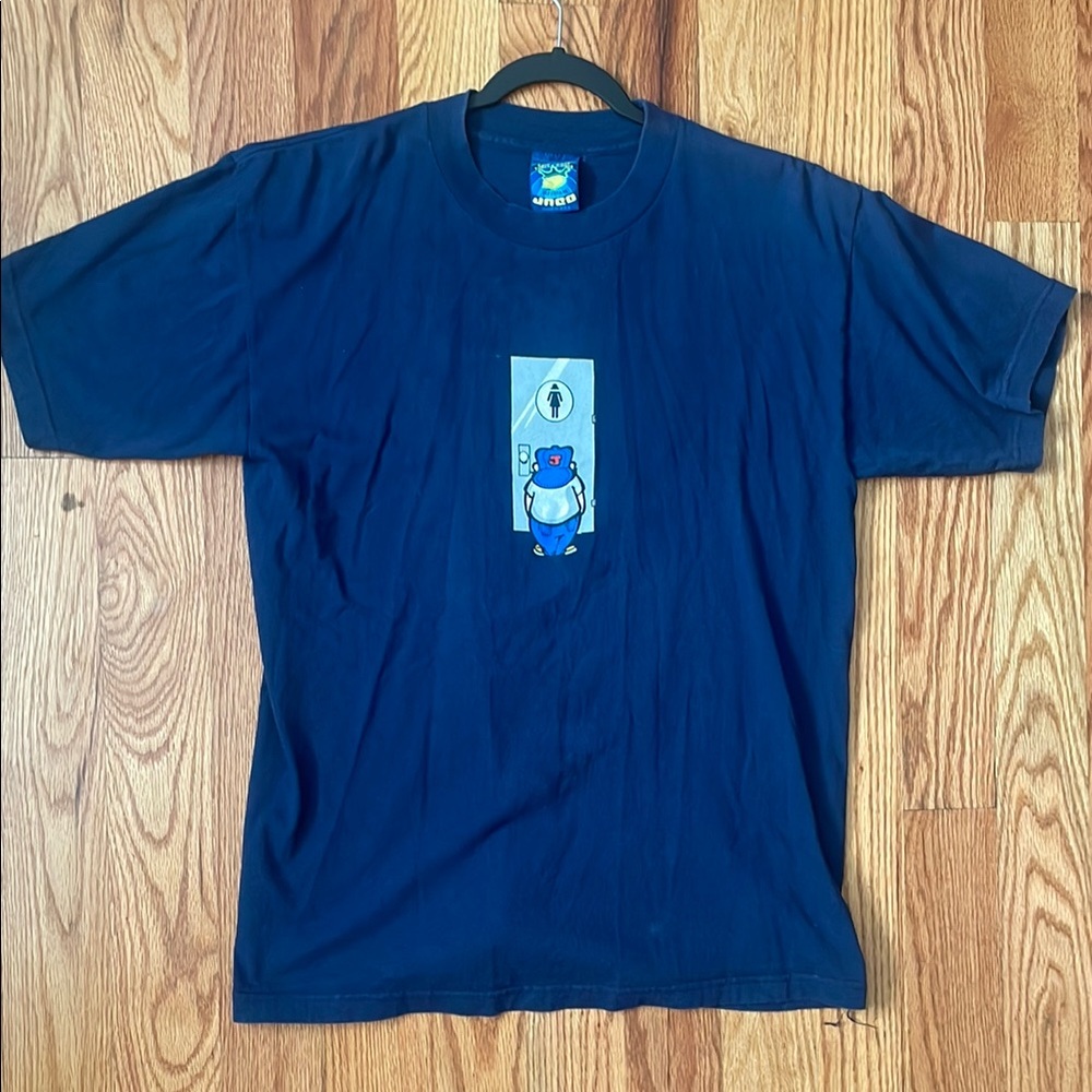 Rare Vintage JNCO “X-RAY” Glasses Bathroom stall Tshirt size M